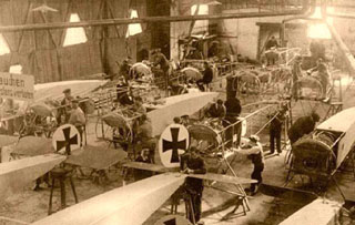 Serial Production of E.3 monoplane fighters