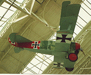 the first reconstruction hanging from the ceiling of the Technik Museum Speyer - Germany