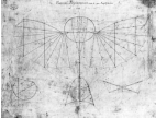 Originale Kostruktionszeichnung Otto Lilienthals