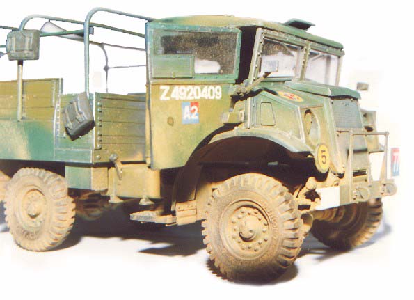 1:35 Modell des Bedford 2,5t von Italeri. Gebaut von Achim Sven Engels.
