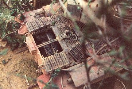 1:35 M-47 `Patton`. Bausatz von Italeri. Gebaut von Wolfgang Schuster.