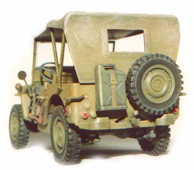1:35 Willy`s Jeep von Tamiya. Erbauer: Achim Engels.